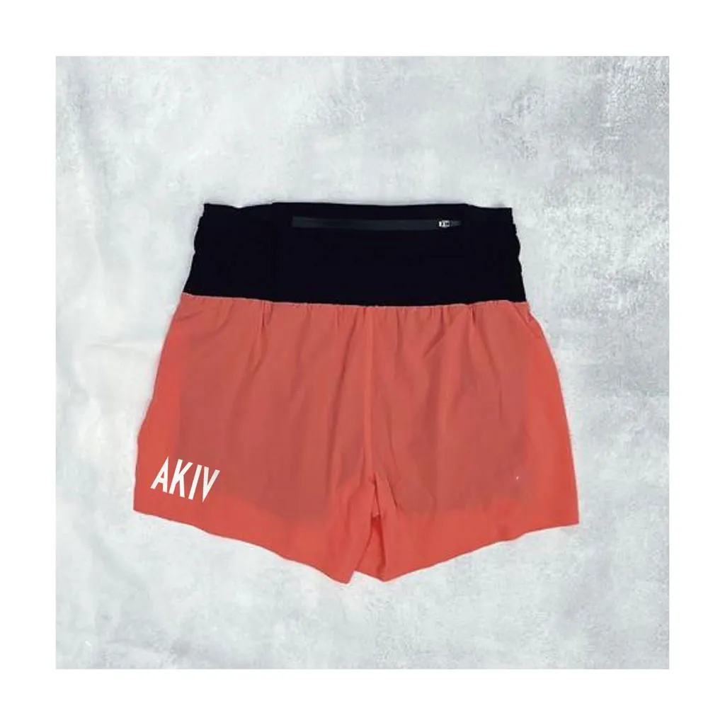 AKIV 2-in-1 Trail Running Shorts Women | Inner Tight | Pink