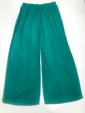 Alluring Green Colored Rayon Palazzo Pant For Women