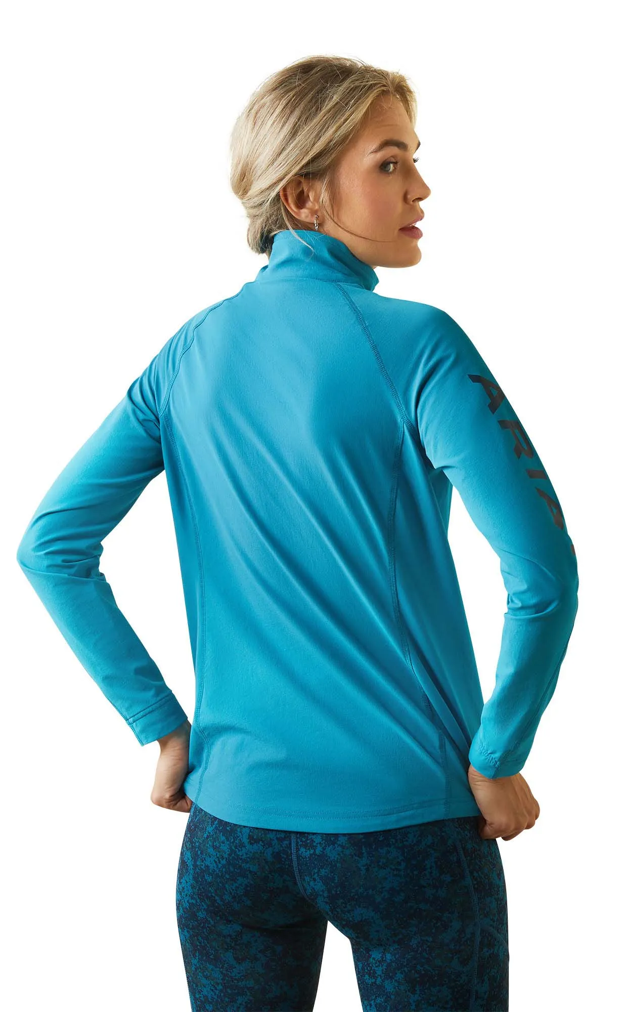 Ariat Women's Agile Softshell Jacket, Mosaic Blue