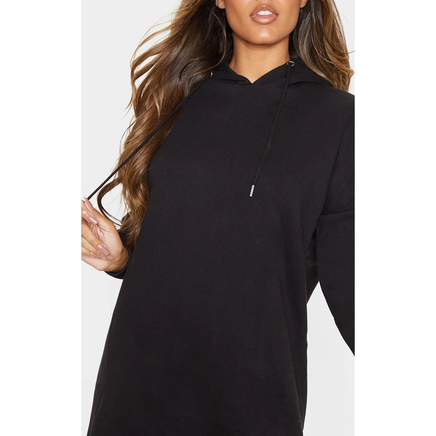 Black Oversized Jumper Hoodie