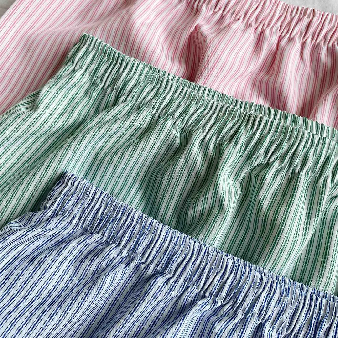 BOXER SHORTS // BLUE STRIPES