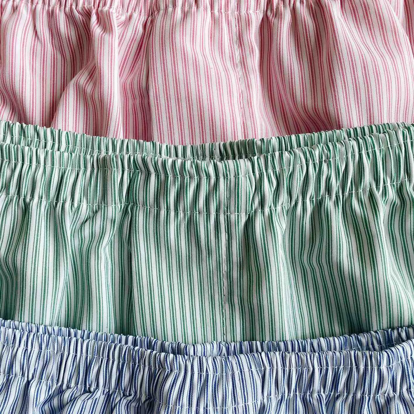 BOXER SHORTS // BLUE STRIPES