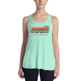 Brawndo Women's Flowy Racerback Tank