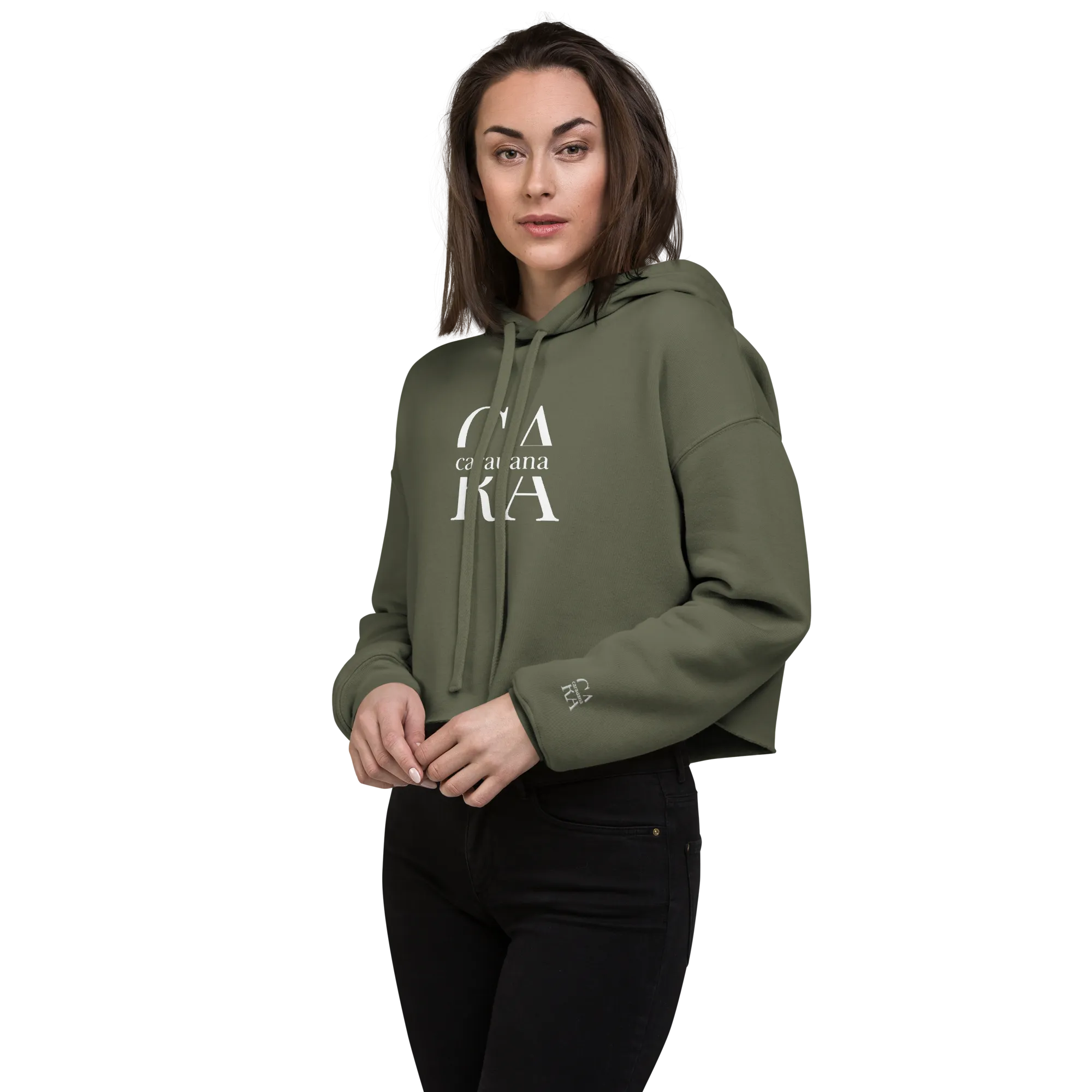 CARAUANA TOKTAK Crop Hoodie