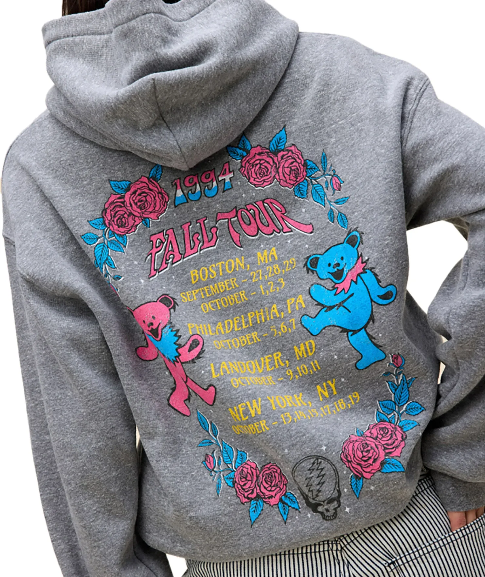 Daydreamer Women Grateful Dead Fall Tour 94 Boyfriend Hoodie