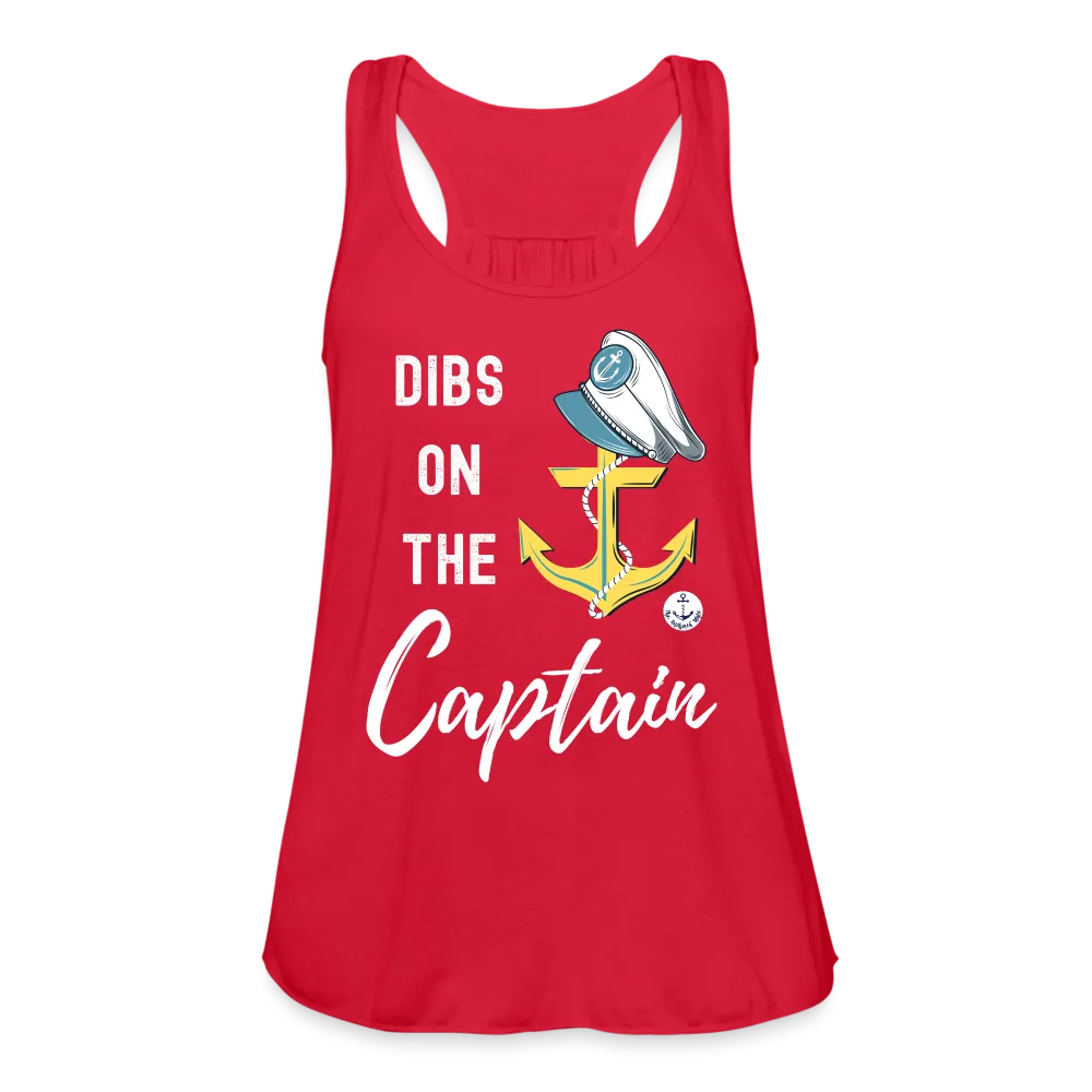 Dibs on the Captain Women's Flowy Tank Top