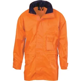 Dnc Workwear Hi-vis Breathable Rain Jacket - 3873