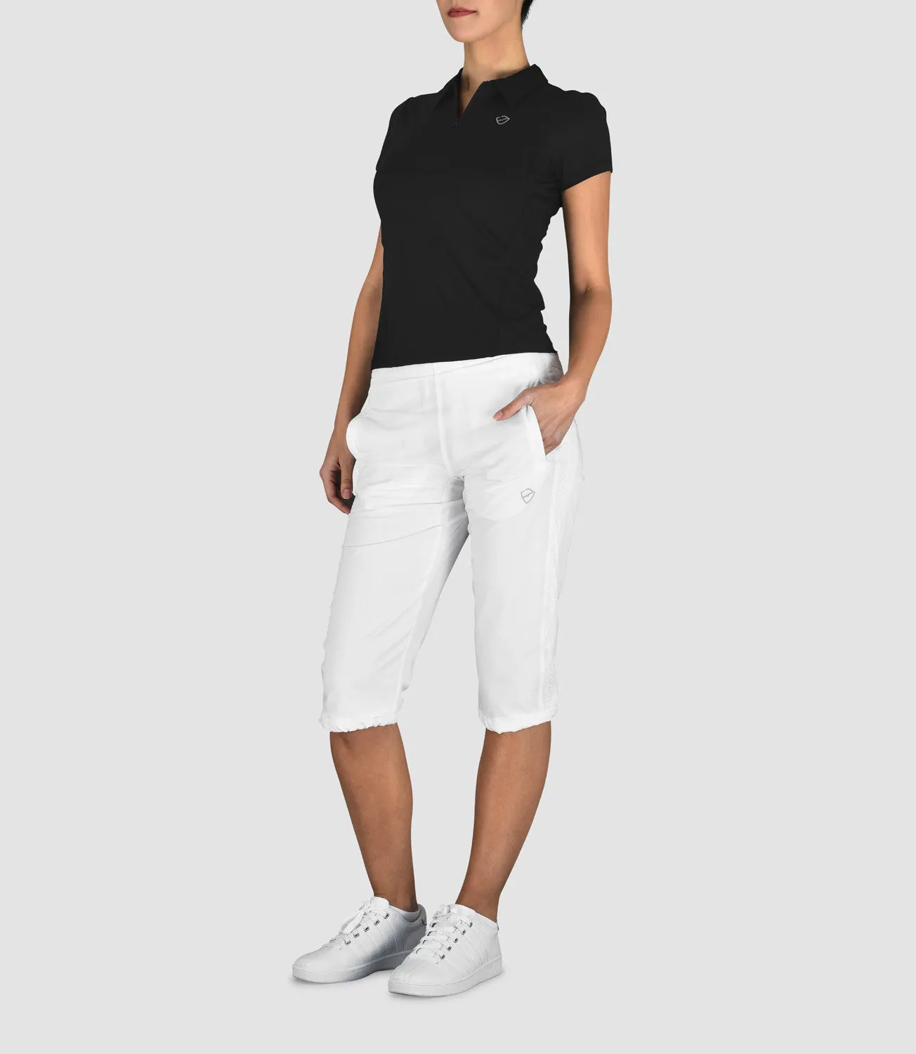 Gemma Capri Pants - White