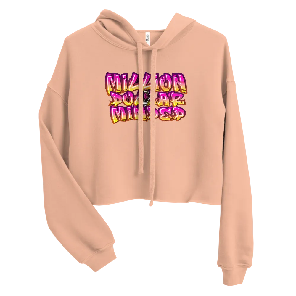 Graffiti Crop Hoodie