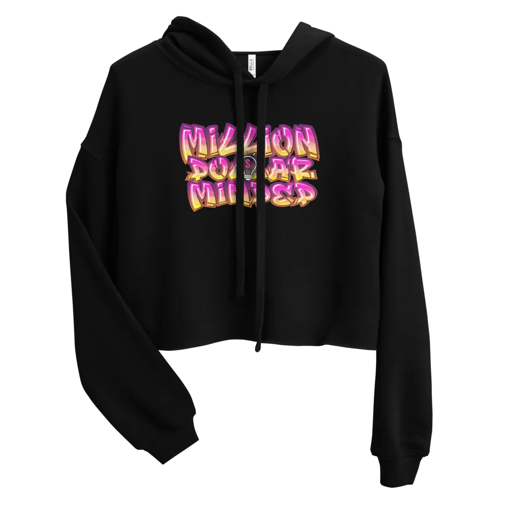 Graffiti Crop Hoodie