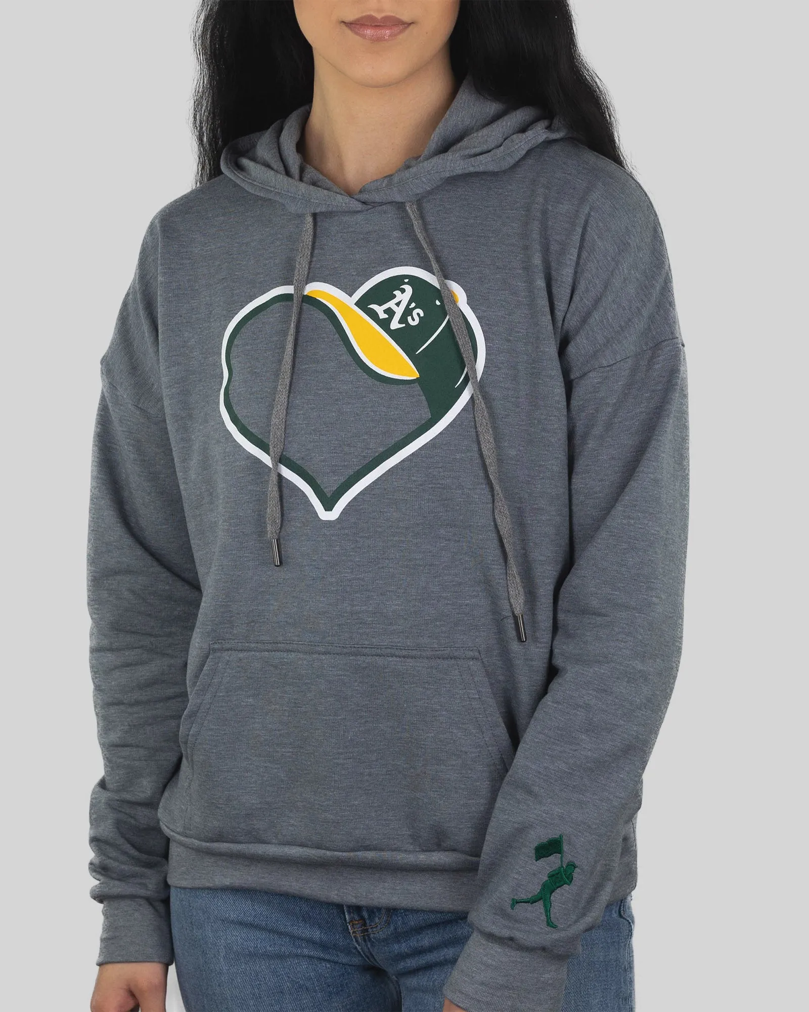 Hang Your Hat Women's Amanda Hoodie - Oakland Athletics