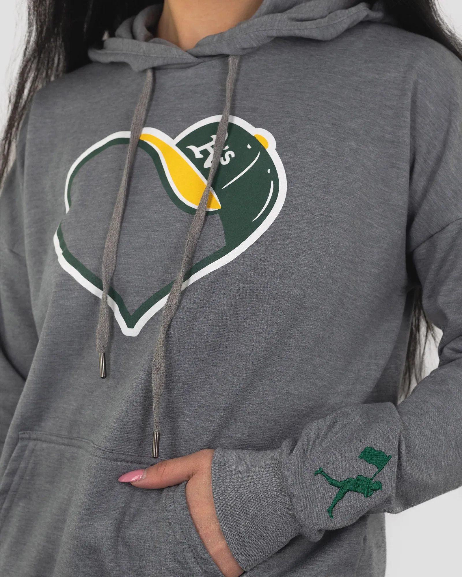 Hang Your Hat Women's Amanda Hoodie - Oakland Athletics