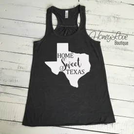 Home Sweet Texas flowy tank