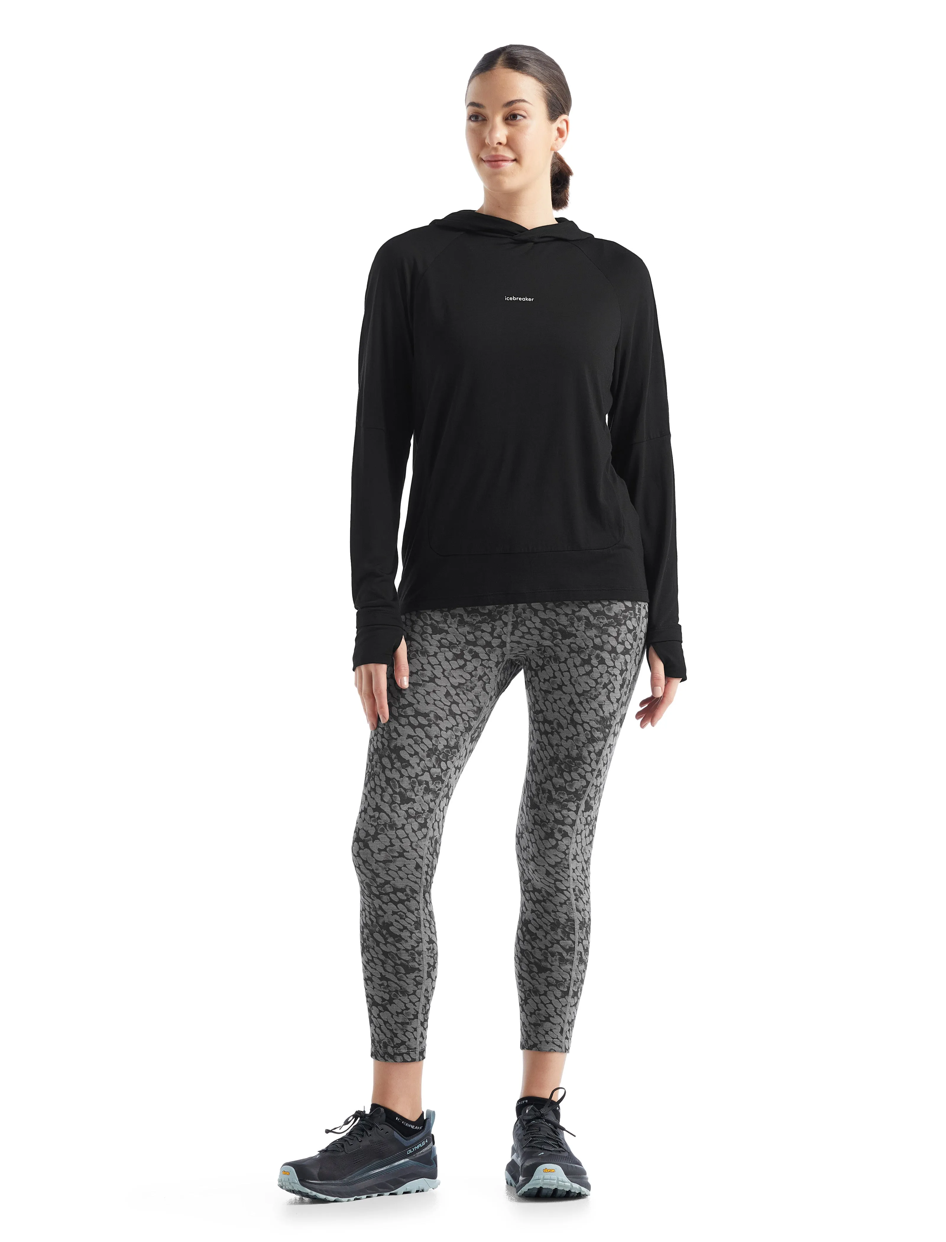 Icebreaker 125 Cool-Lite™ Sphere Merino Long Sleeve Hoodie (Women's)