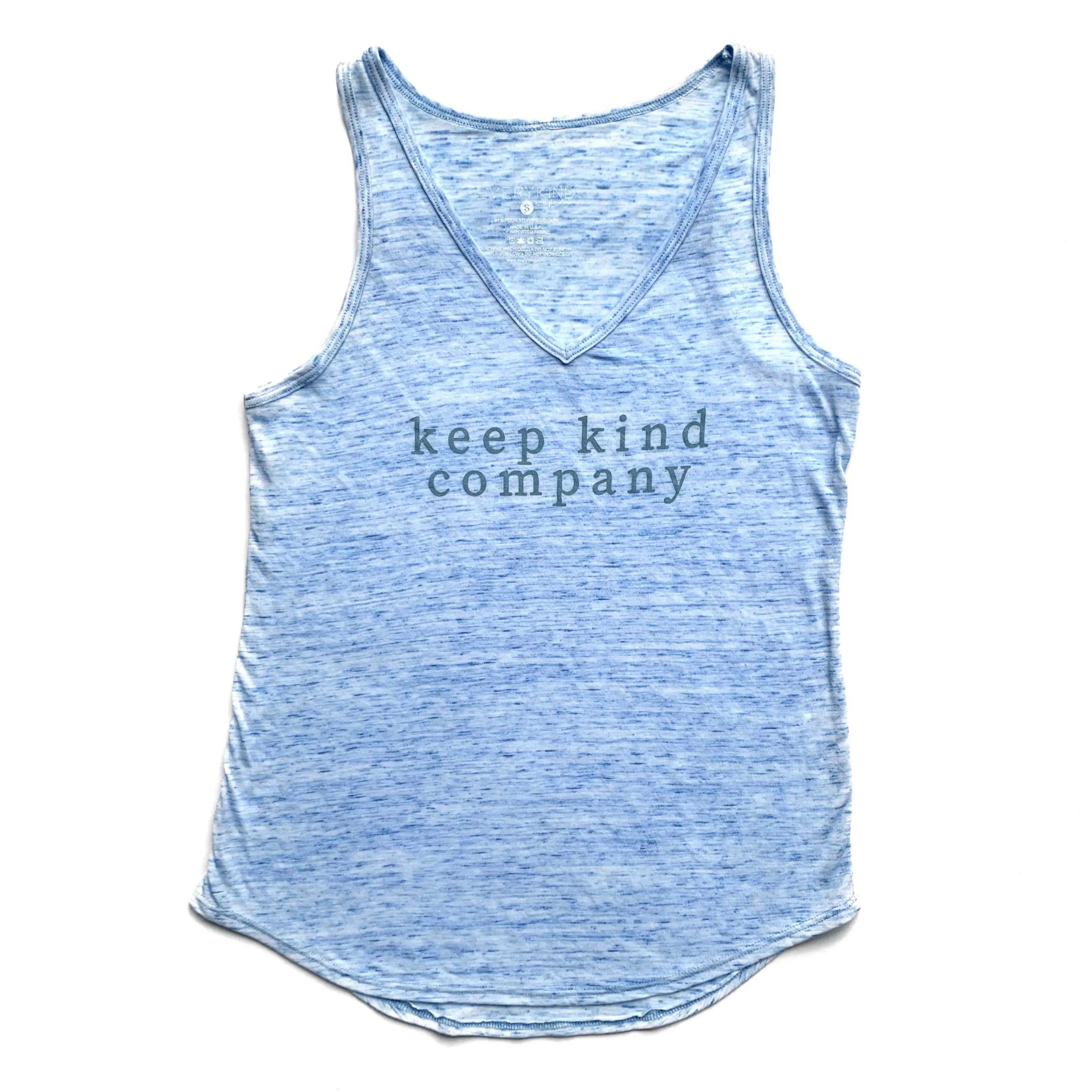 KEEP KIND COMPANY V-NECK TANK