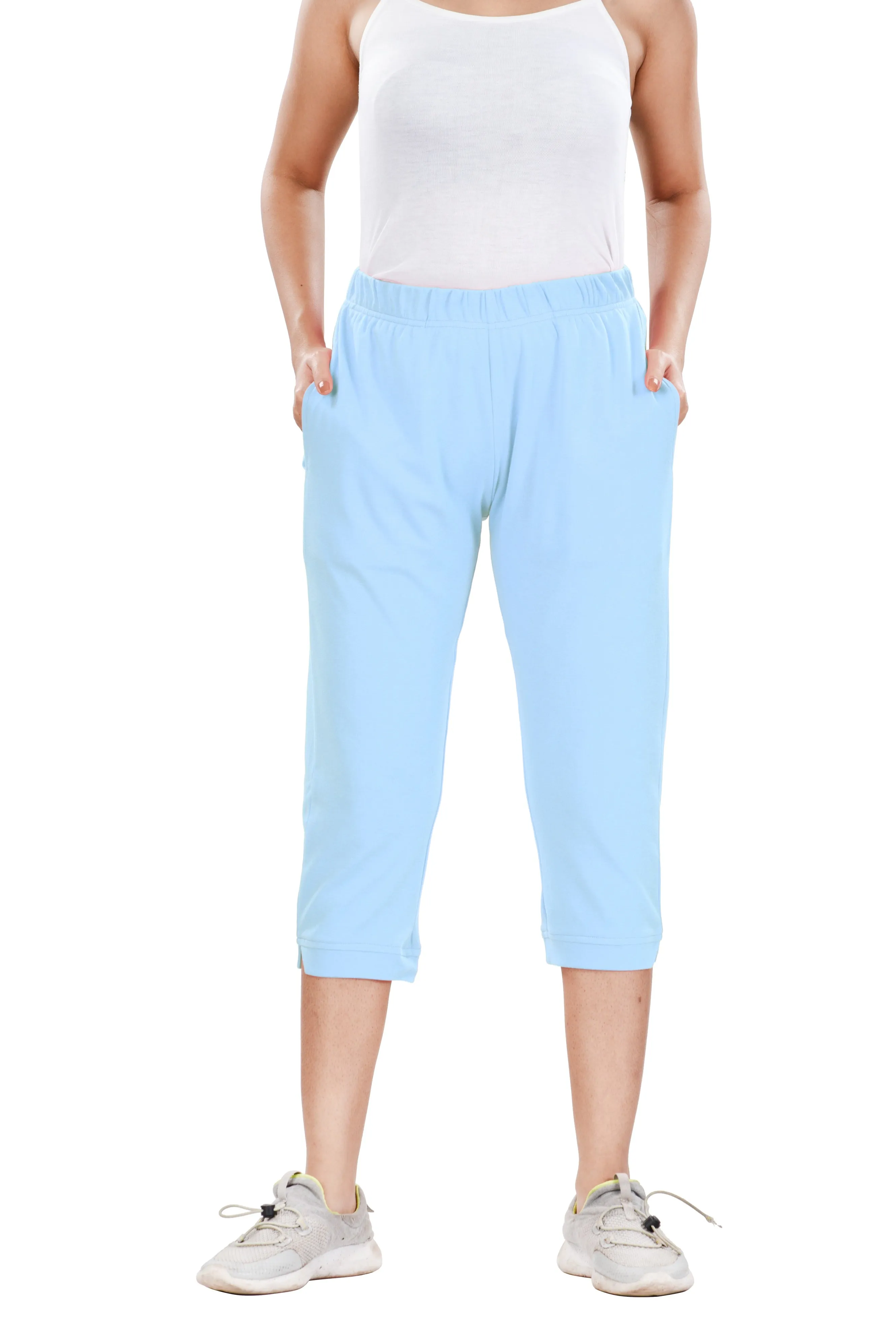 Knit Capri (Aqua)