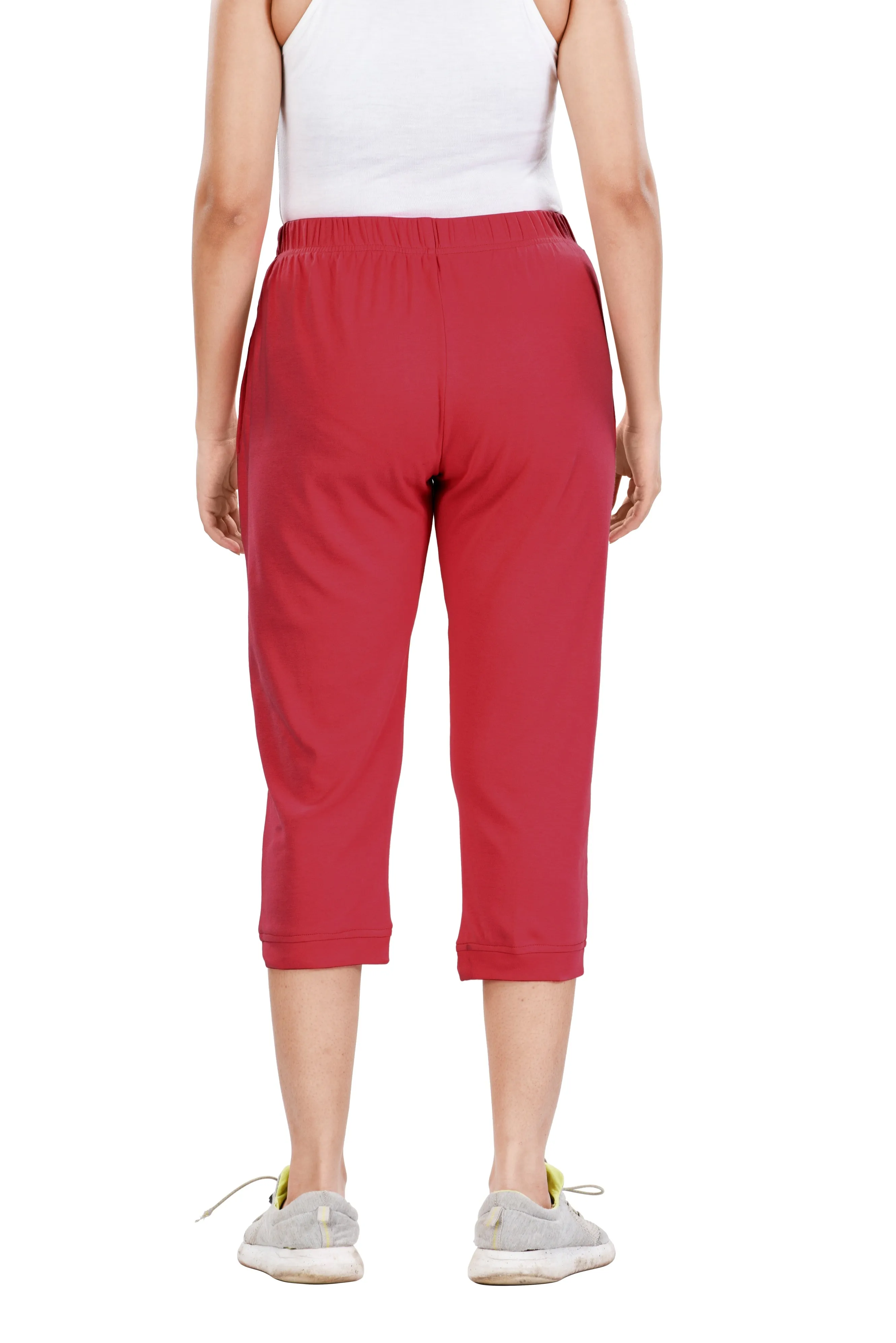 Knit Capri (Poppy Red)