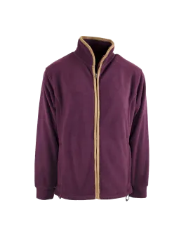 LF202 - Ladie's Fleece Jacket - PLUM