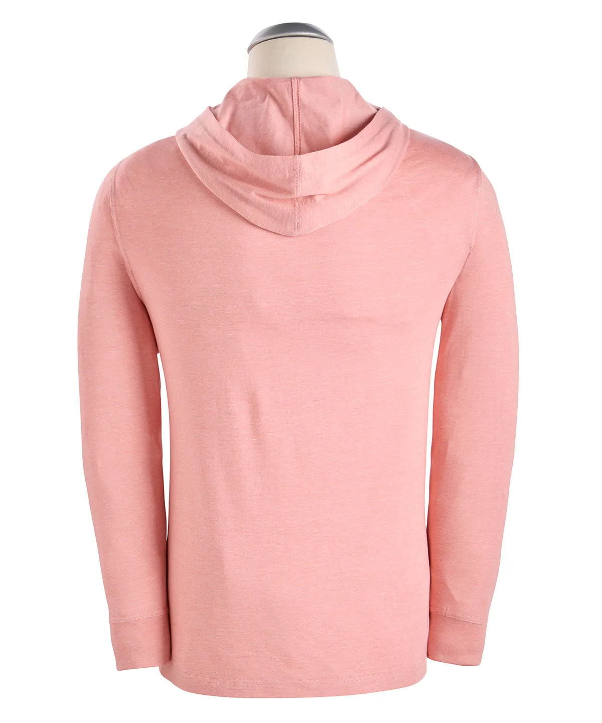 Liquid Stretch Cotton Long-Sleeve Hoodie