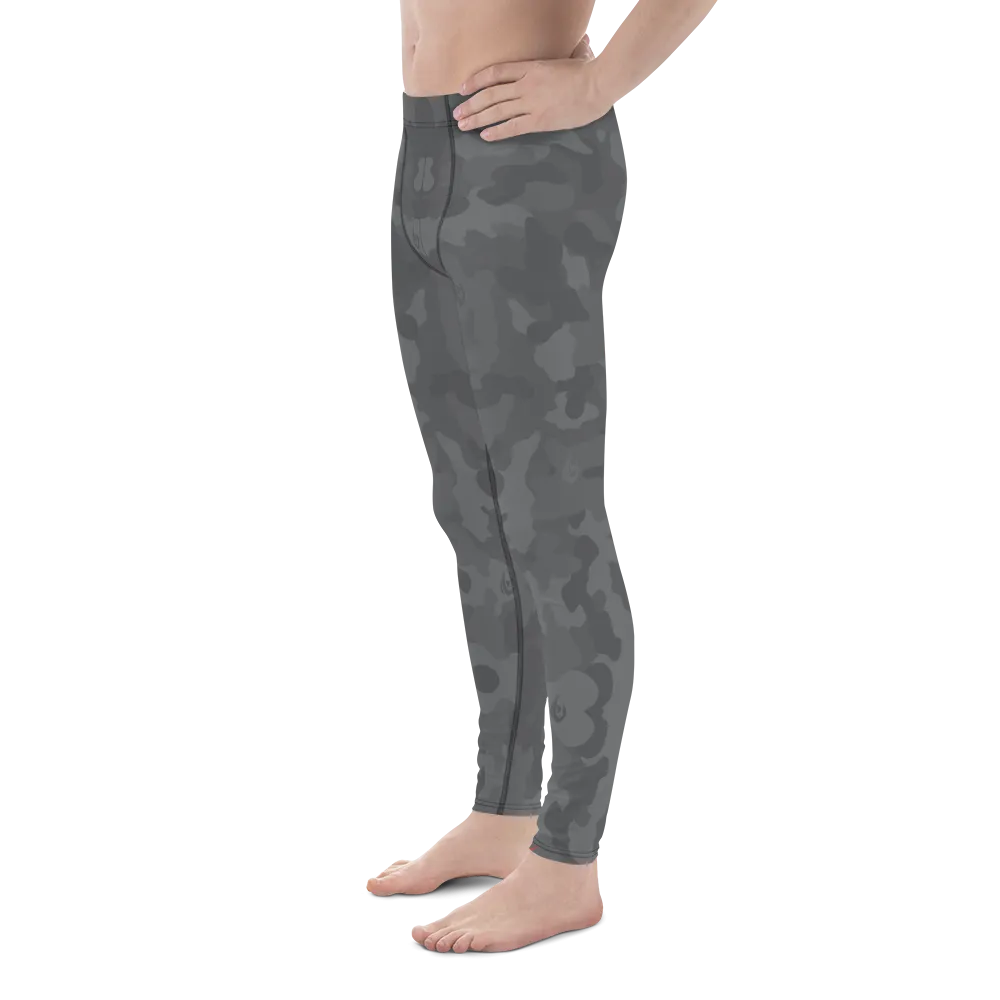 Men's Grey Camo Leggings