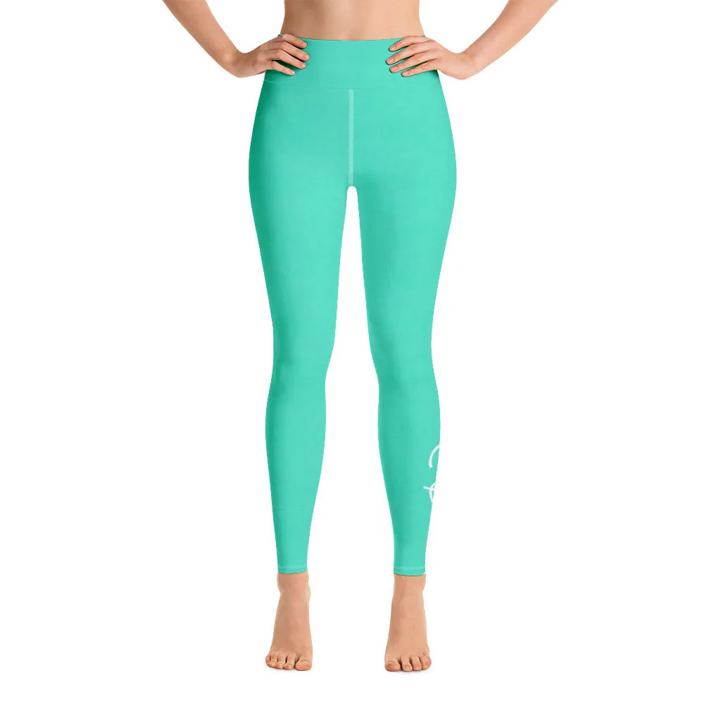 Mint Green Healing Yoga Leggings