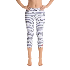 Nautical Crew Capri Leggings