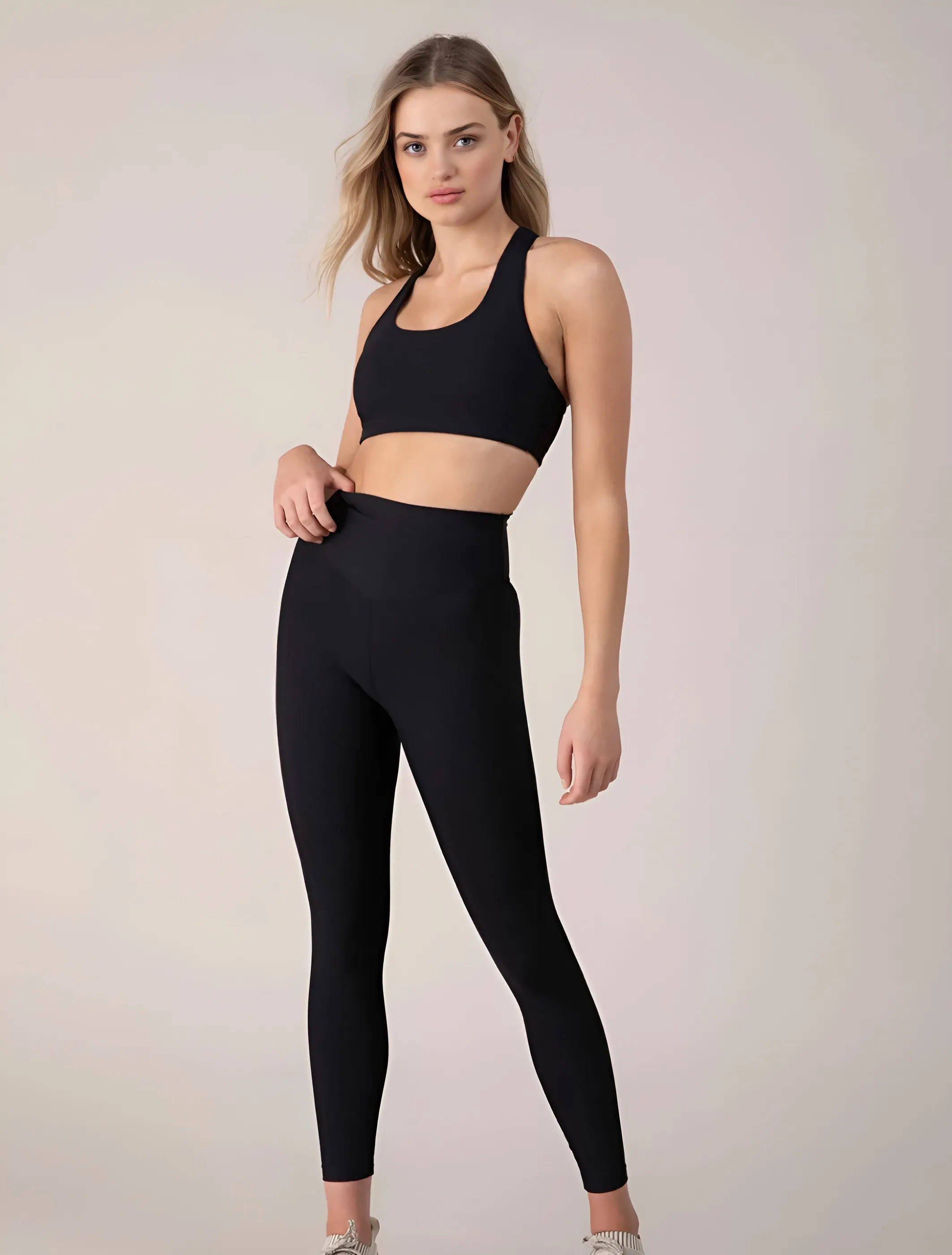 OCW High-Waist Base Yoga for Women Comfortable Full Length Legging Pants