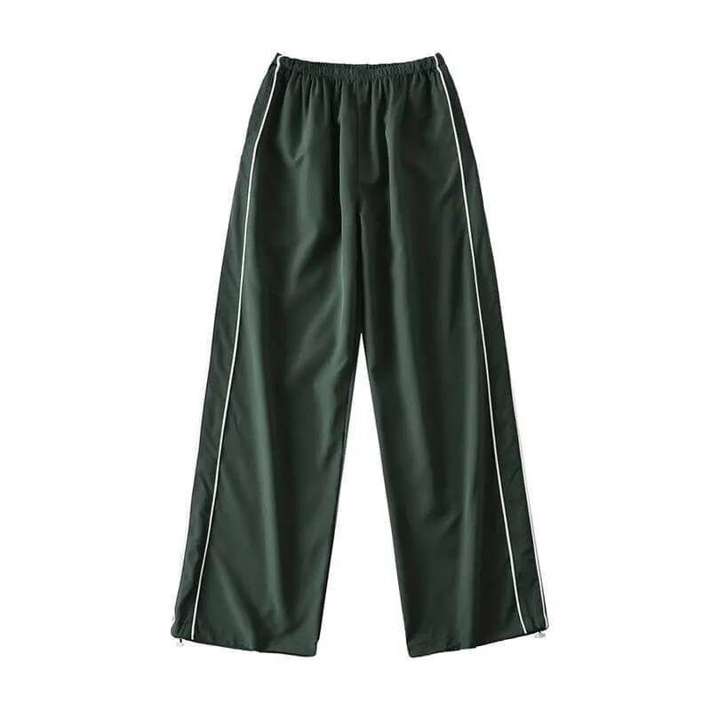 Oversized Baggy Solid High-Waisted Sweatpants for Women - SF1031