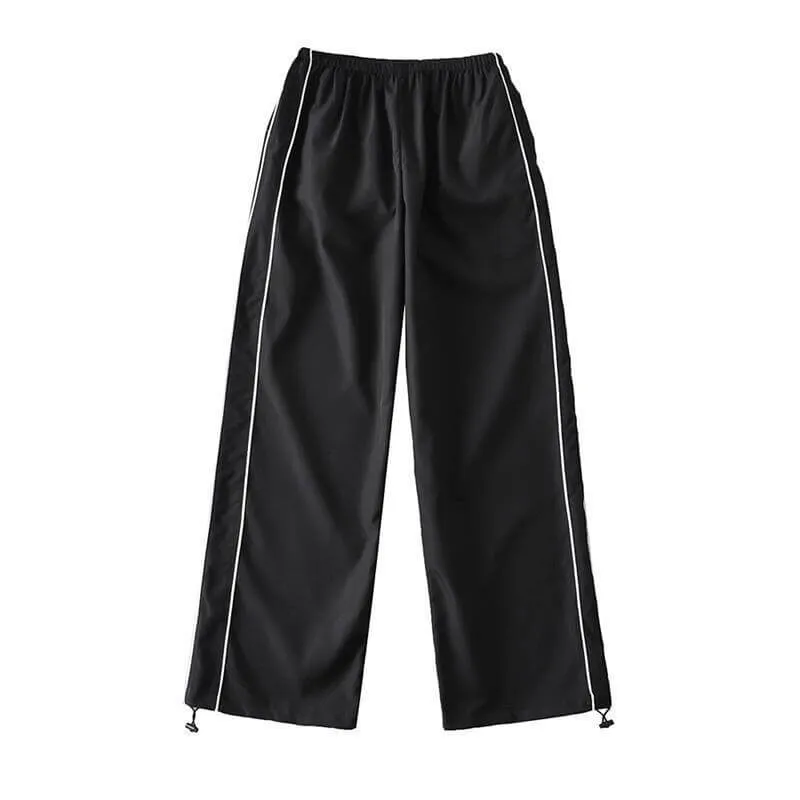 Oversized Baggy Solid High-Waisted Sweatpants for Women - SF1031