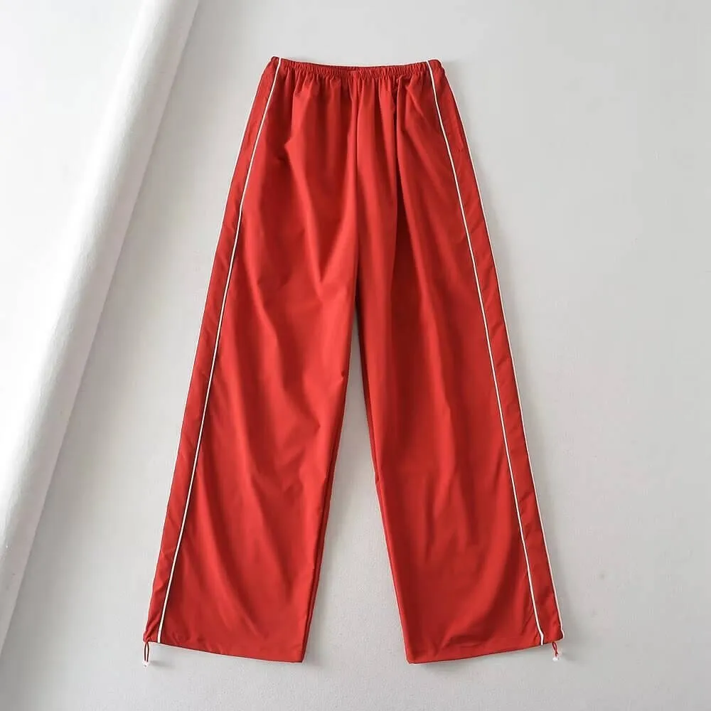 Oversized Baggy Solid High-Waisted Sweatpants for Women - SF1031