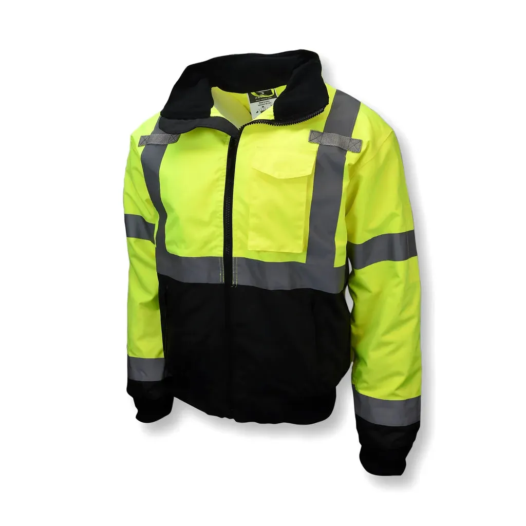 Radians SJ110B Class 3 Two-in-One High Visibility Bomber Safety Jacket