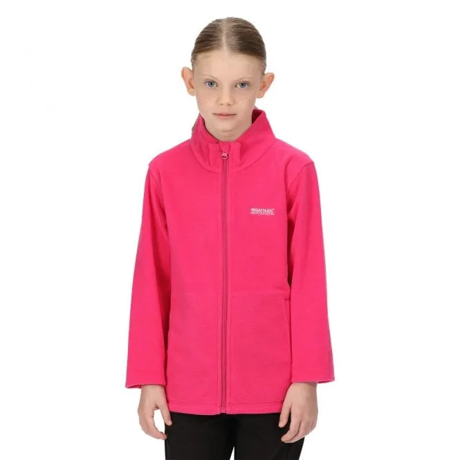 Regatta King II Kids Lightweight Full Zip Fleece Jacket