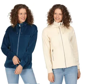 Regatta Womens Jessalyn Full Zip Velour Fleece Jacket