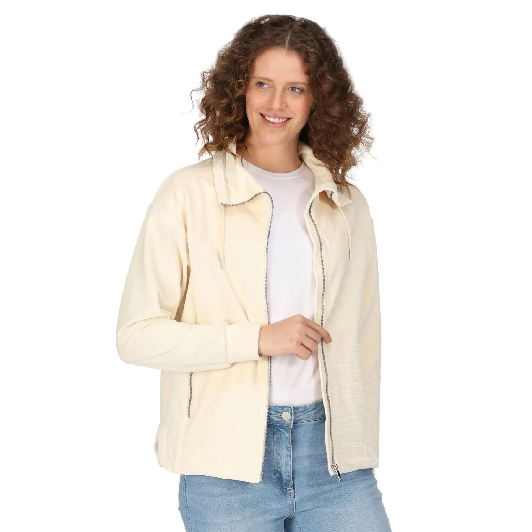 Regatta Womens Jessalyn Full Zip Velour Fleece Jacket