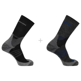 Salomon X Ultra Access Crew 2-Pack Sock (Unisex)