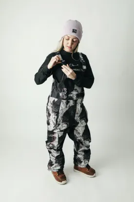 Softshell Bib Pants - Urban Flowers