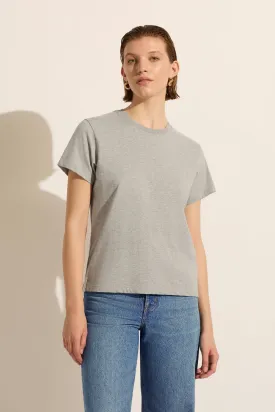 The Good Slim Tee - Grey Marle