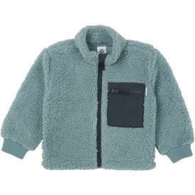 Toddler Boys Blue Sherpa Jacket