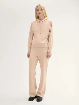 Tom Tailor Relaxed Knit Light Camel Hoodie