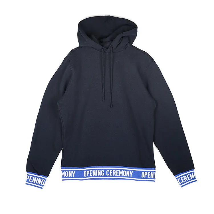 UNISEX ELASTIC LOGO HOODIE