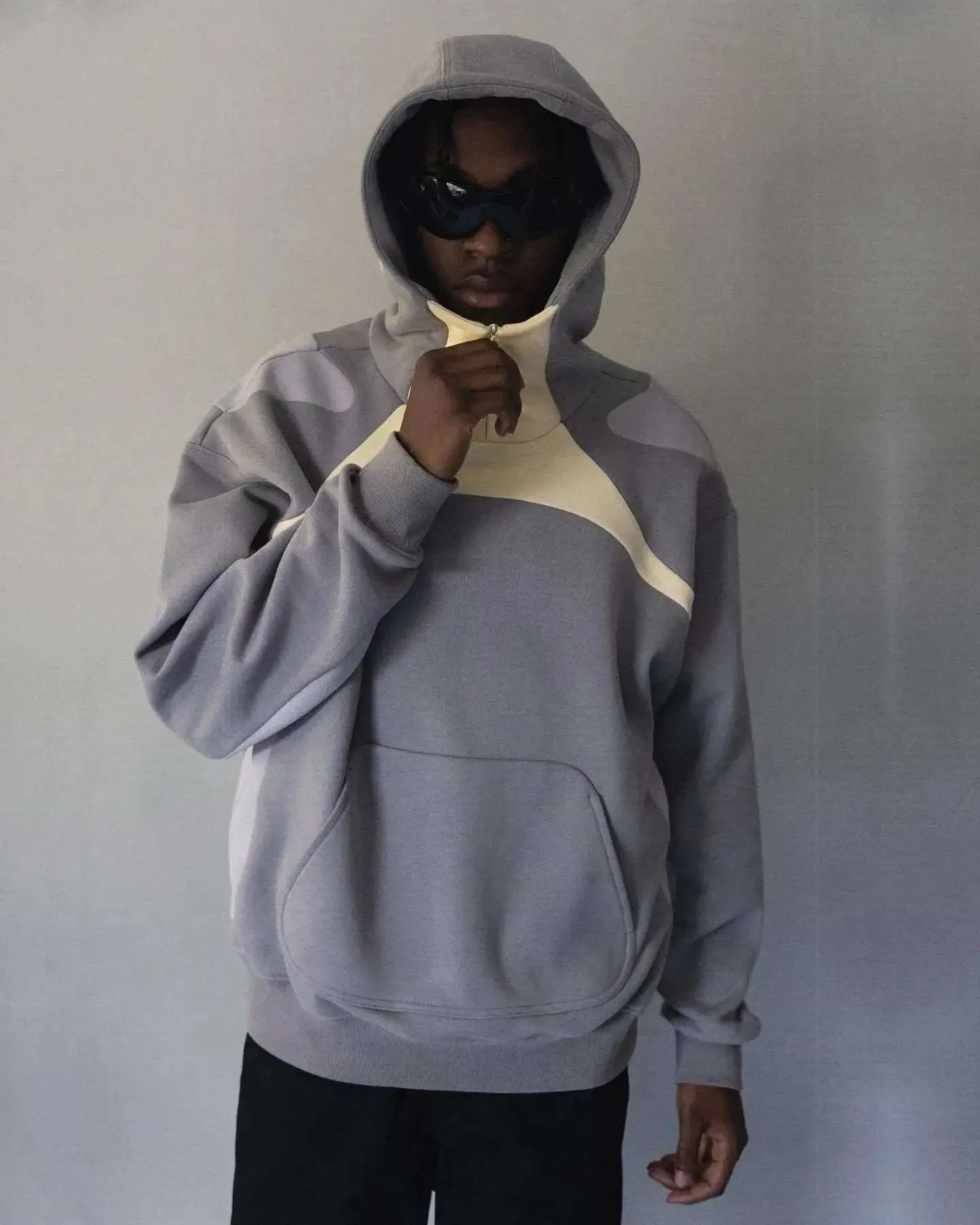 Unisex Y2K Oversized Long Sleeved Hoodie