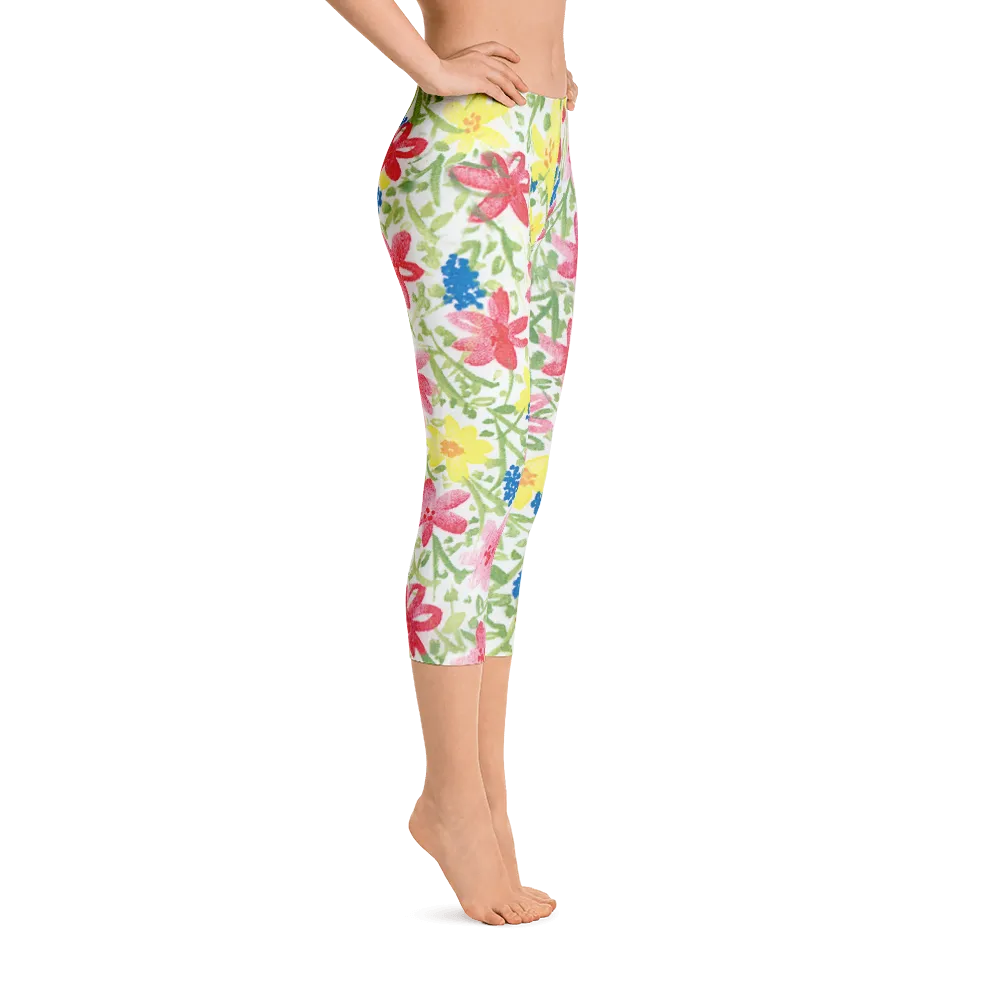 Wildflower Capri Leggings