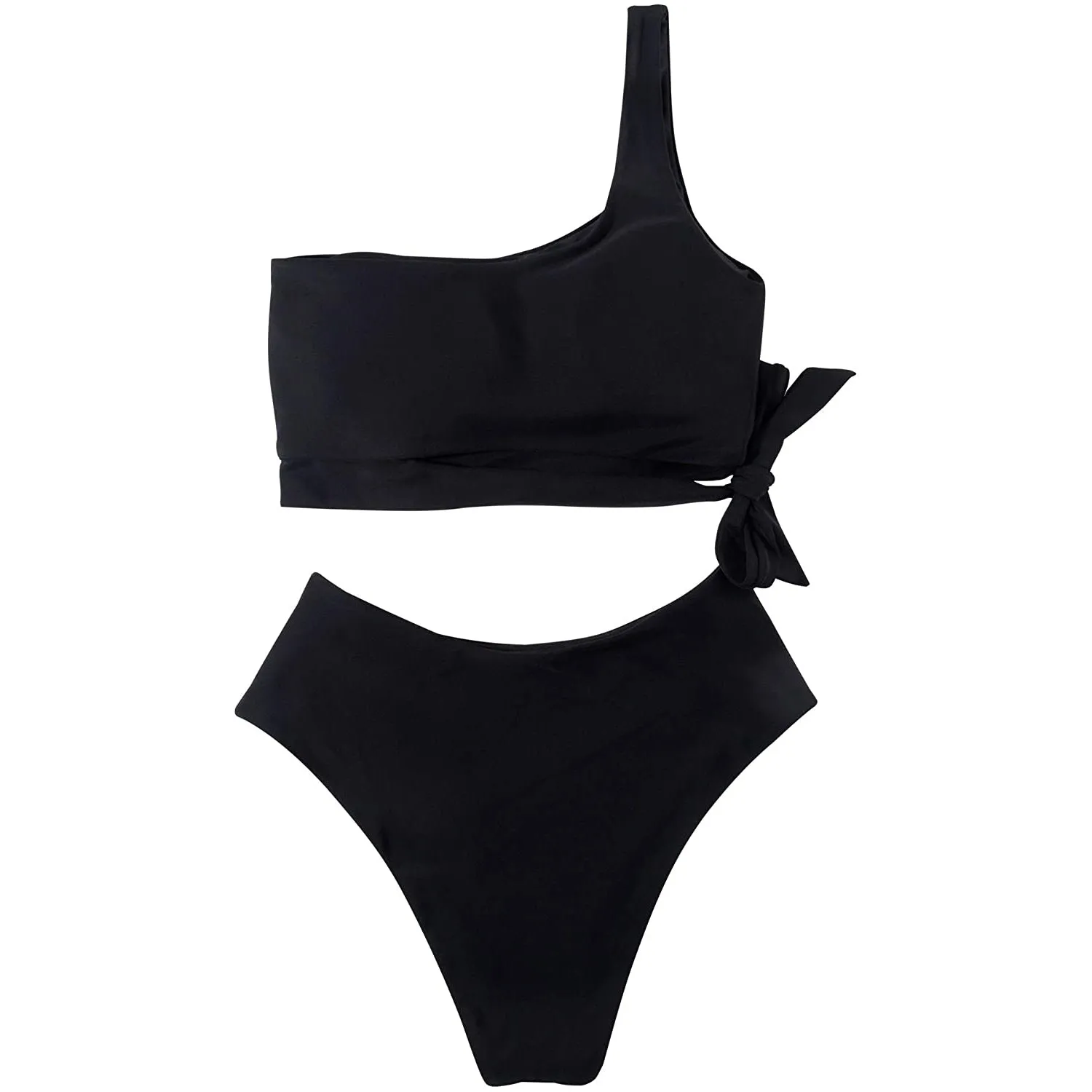 Women's One Shoulder High Waist Bikini