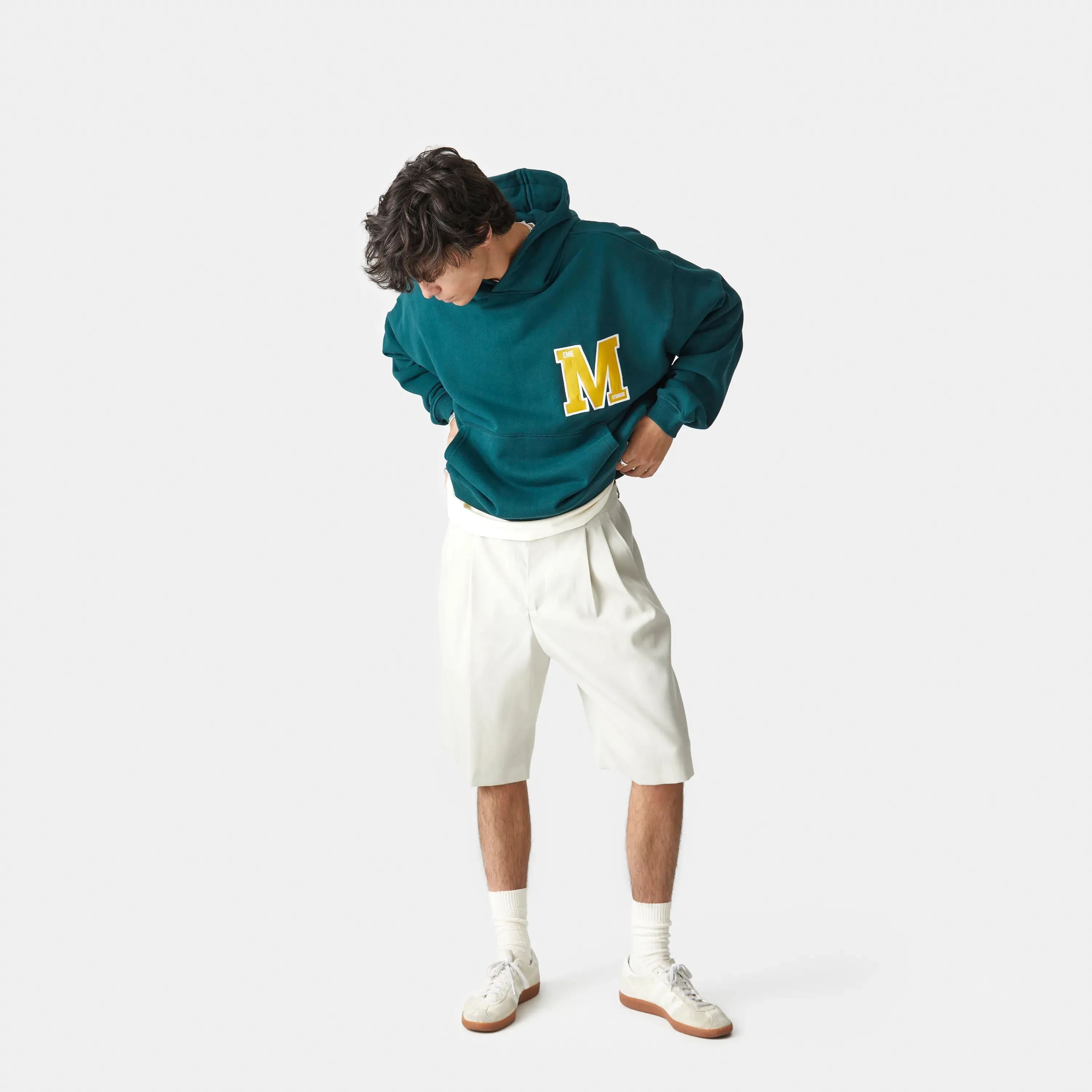 Wrap Up Petrol Oversized Hoodie