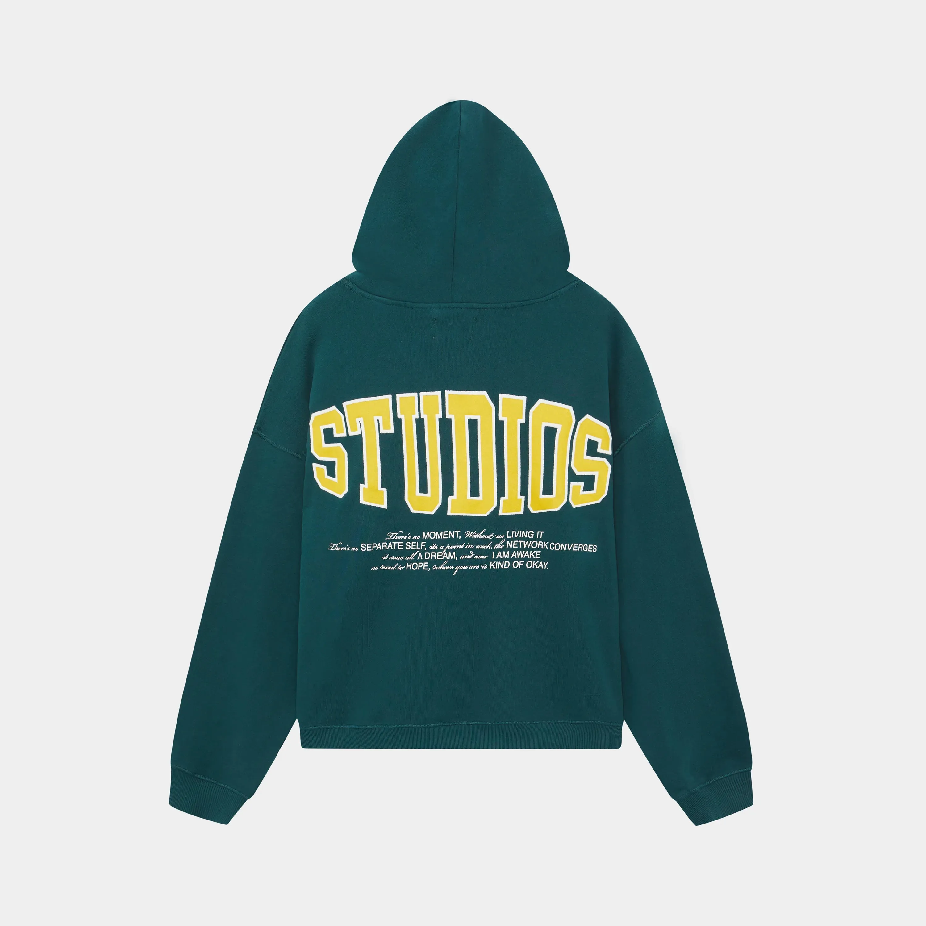 Wrap Up Petrol Oversized Hoodie